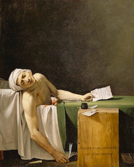 Portrait of Jean-Paul Marat