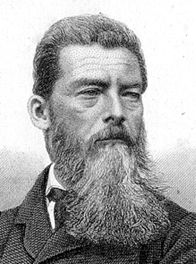 A portrait of Ludwig Andreas Feuerbach