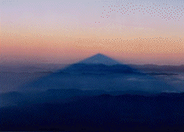 Atmospheric Shadow of Mt. Fuji