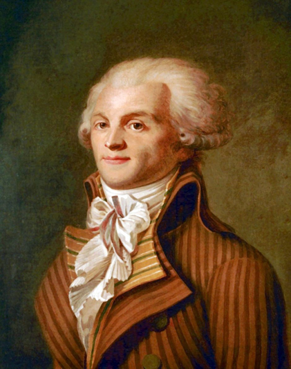 Portrait of Maximilien François Marie Isidore de Robespierre