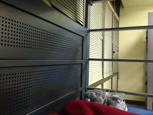 My last bunk at Friends